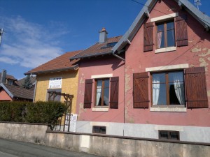 Avant projet d'extension en ossature bois en Alsace.