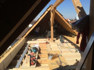 Vue de l'intérieur du projet